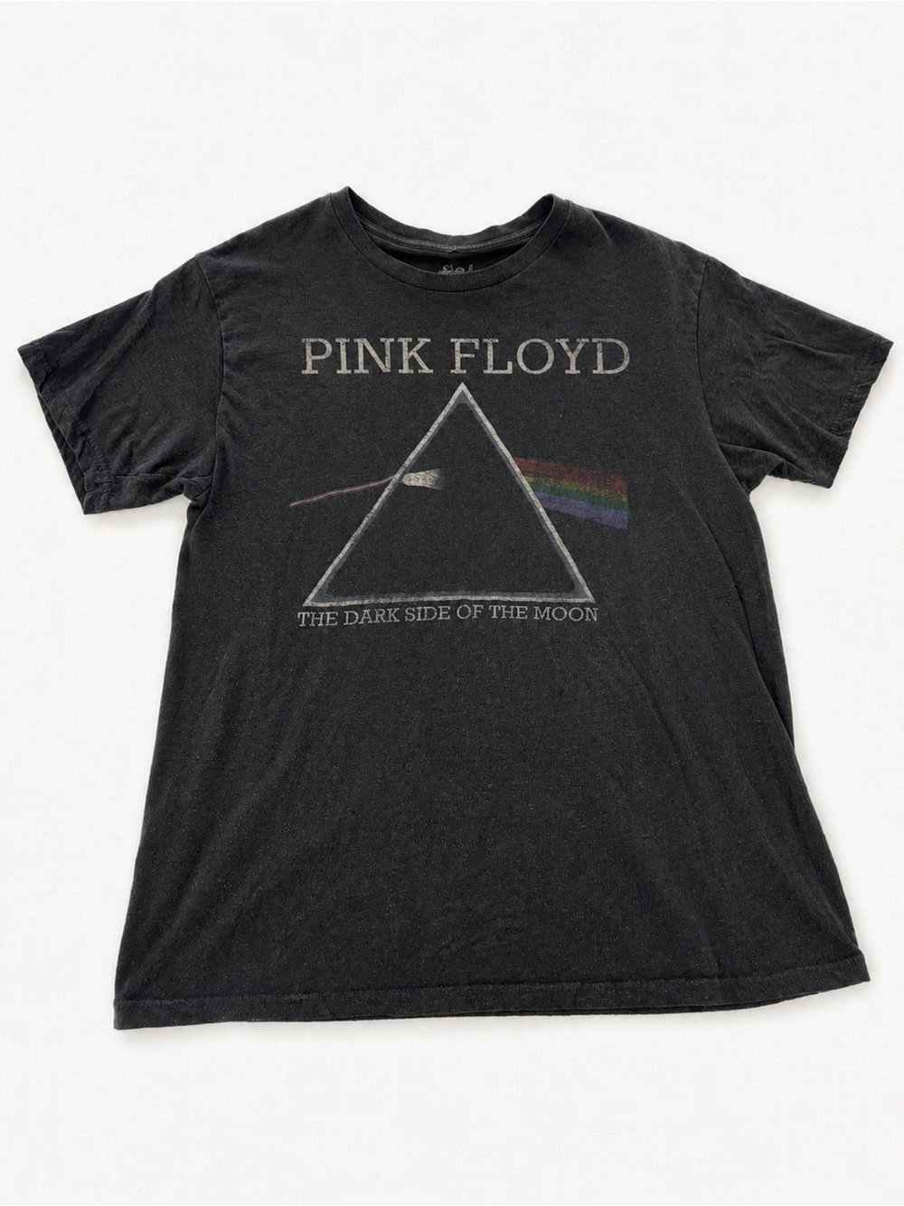 Pink Floyd The Dark Side of the Moon Graphic Band T-Shirt Men’s Large Black